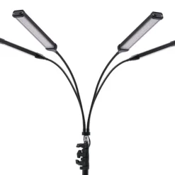 Best LED Plantevækstlys - Vækstlampe til Indendørs Planter - Fuldspektrum - 4 Hoveder med Klemstativ - 420 LED - 30 W - 10 Lysniveauer & 3 Timer - EU-stik | CDON Krukkeplanter Indendørs