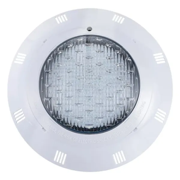 Pool- & Spatilbehør^LED poollampe - Undervandslampe - 12 V AC - 10 W - 360 LED - 3600 lm - IP68 - 29,5 x 7 cm - Hvid