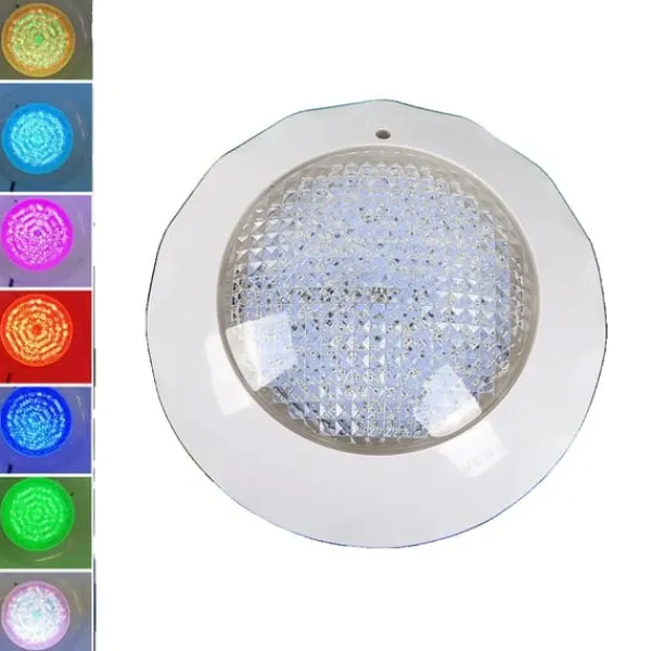 New LED Svømmebassinlys, 45W RGB Farver, Vandtæt IP68,41-50V Pool- & Spatilbehør