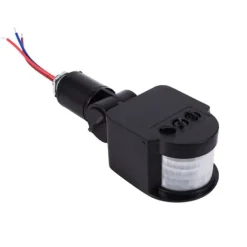 Bevægelsesdetektorer^LED udendørs 90~250V 180 graders sikkerhed infrarød PIR bevægelsessensor detektor væglysafbryder