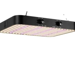 LED Vækstlampe, Dobbelt Tilstand, Fuldspektret Belysning,EU, 2000W Sort Kit Til Plante- & Urtedyrkning