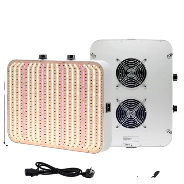 Clearance LED Vækstlys, Fuldspektrum, Dæmpbar,200W Kit Til Plante- & Urtedyrkning