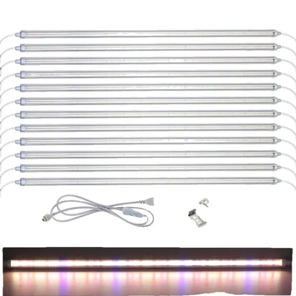 Discount LED Vækstlys, Fuldt Spektrum, Vandtæt Design,BLOOM Kit Til Plante- & Urtedyrkning