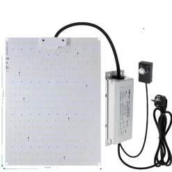 Kit Til Plante- & Urtedyrkning^LED Vækstlys, Fuldt Spektrum, Stille Drift,100W