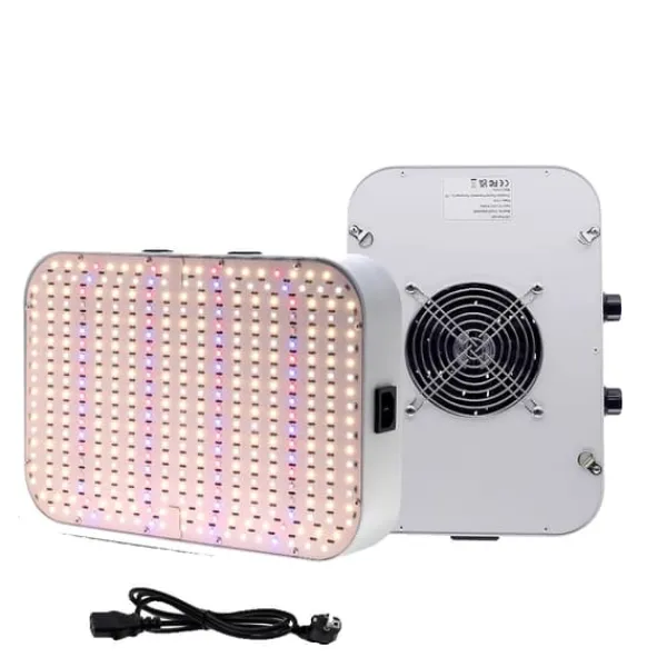 Kit Til Plante- & Urtedyrkning^LED Vækstlys, Høj-Effektiv Design, Alsidigt Lysespektrum,120W