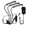 Best LED Vækstlys, Skrivebordsclip & Gulvstående, 12V Dæmpbar, Justerbar Længde 40cm-160cm,60W Rød Blå Kit Til Plante- & Urtedyrkning