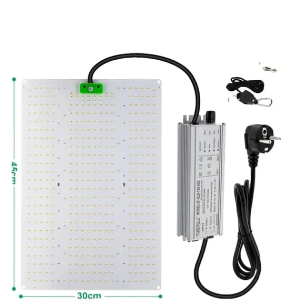 Online LED Vækstlys, 120W eller 240W muligheder, Dæmpbar, Fuldspektrum,120W Kit Til Plante- & Urtedyrkning
