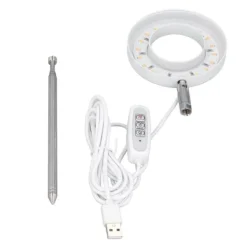 Kit Til Plante- & Urtedyrkning^LED växtodlingslampa Full Spectrum Infällbar justerbar ljusstyrka växtfyllningslampa för inomhusväxter