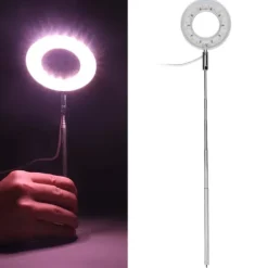 Kit Til Plante- & Urtedyrkning^LED växtodlingslampa Full Spectrum Infällbar justerbar ljusstyrka växtfyllningslampa för inomhusväxter