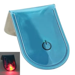 Sikkerhedslamper^LED-lys Magnetisk Clip Sikkerhed Løb Nat Campingaktiviteter - Blå