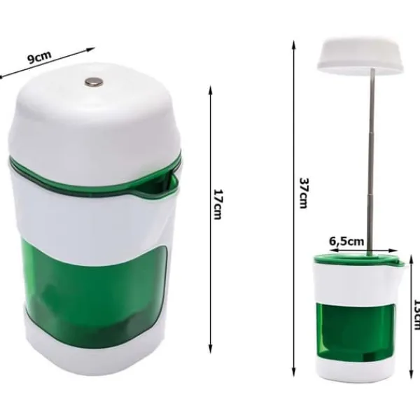 Kit Til Plante- & Urtedyrkning^LED-plantelampe med selvvandende potte - fuldspektret plantebelysning