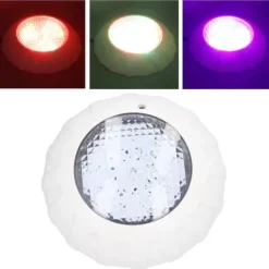 Online LED-poollampor DC12V/38W med fjärrkontroll IP68 Vattentät RGB Färgglad energibesparande poollampa för dammfontänpool Pool- & Spatilbehør