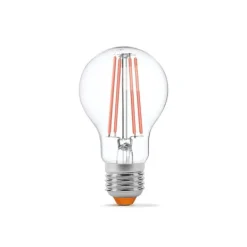 Clearance LED-pære til plantedyrkning VIDEX-E27-A60-8W-FITO Kit Til Plante- & Urtedyrkning