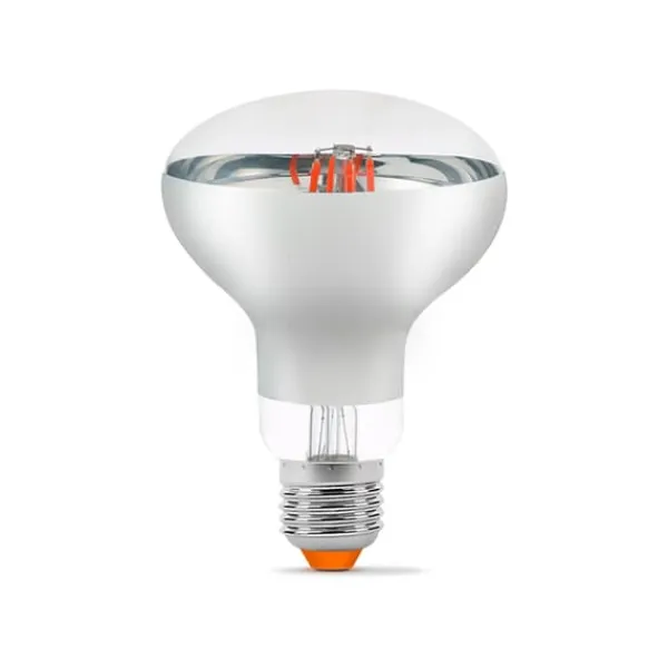 Kit Til Plante- & Urtedyrkning^LED-pære til plantedyrkning VIDEX-E27-R80-9W-FITO