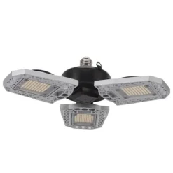 Kit Til Plante- & Urtedyrkning^LED-vækstlampe til stueplanter - 297 LED-pærer, foldbart design med tre blade - ideel til drivhuse og sukkulenter - 100-277V