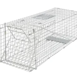 Online Levende fælde 80 cm galvaniseret - Levende Fælde - Levende Fælder - Home & Living Skadedyrsfælder