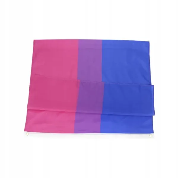 New LGBT REGNBUEFLAG STOR 90x150cm BISEKSUALITET F7 Flag & Vindposer