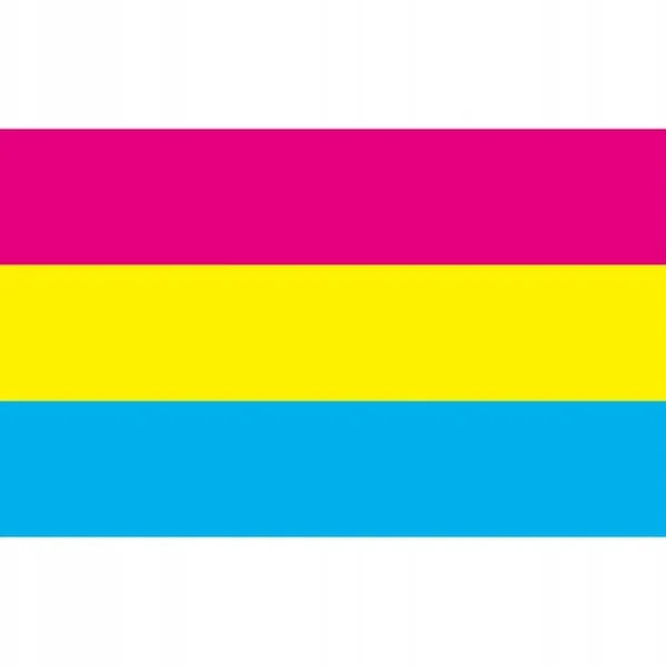 Flag & Vindposer^LGBT REGNBUEFLAG STOR 90x150cm PANSEKSUALITET F2