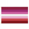 Flag & Vindposer^LGBT REGNBUEFLAG STOR 90x150cm LESBISK F5