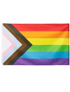 Flag & Vindposer^LGBTQ+ Regnbueflag 90 x 150 cm