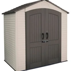 Skure, Garager & Carports^Lifetime Harpiks Opbevaringsskur 92300 3 M² Beige 214 X 142 X 227 cm