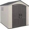 Skure, Garager & Carports^Lifetime Ultra-resistent Haveskur Med Vindue 214x213x227 Cm Uv100 Hvid