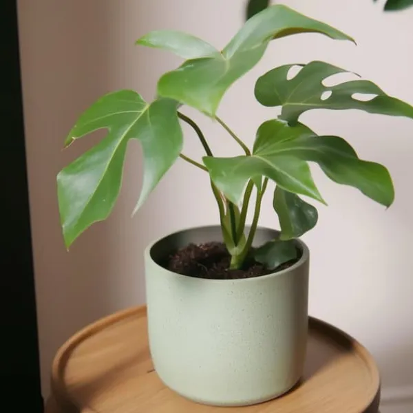 Lille monstera - Sæt med 2 - Rhaphidophora tetrasperma - Højde 20-30cm - ⌀12cm Krukkeplanter Indendørs