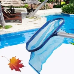 Pool- & Spatilbehør^Lollanda Deep Pool Net til rengøring, Pool Skimmer - Bæredygtigt affaldsnet, Finmasket poolnet, velegnet til pool og spa