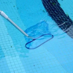 Pool- & Spatilbehør^Lollanda Deep Pool Net til rengøring, Pool Skimmer - Bæredygtigt affaldsnet, Finmasket poolnet, velegnet til pool og spa