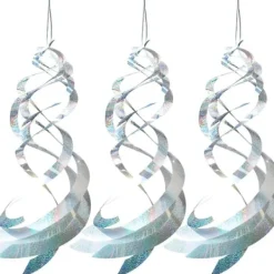 Insektmiddel & Dyreafvisende Middel^Lollanda Fugleskræmsel 3 stk. 45 cm - Reflekterende fugleskræmsel, hængende til have og altan