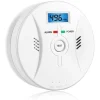 Røg- & Kulmonoxiddetektorer^Lollanda kuliltealarm med LCD-skærm – høj følsomhed, 85 dB høj advarsel, batteridrevet CO-gasdetektor
