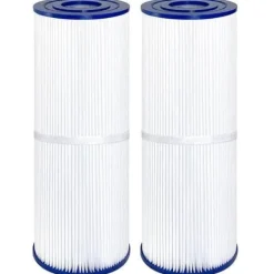 New Lollanda 2-pak poolfilterpatroner – kompatibel med Unicel C-4326, Pleatco PRB25-IN, Filbur FC-2375, 25 kvadratfod filtreringsområde Pool- & Spatilbehør