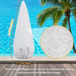 Pool- & Spatilbehør^Lollanda 5-pak udskiftningsfilterindsatser til poolstøvsugere – genanvendelige bomuldsfiltre, velegnet til Centennial, Eclipse