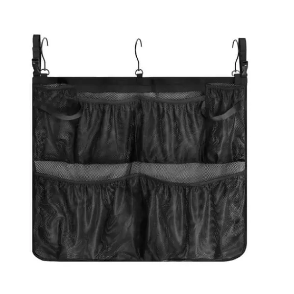 Pool- & Spatilbehør^Lollanda Poolopbevaring, Opbevaring til pool 61x51cm til legetøj – Netpose med ophængskrog, til pool, strandfester, camping og strandfester