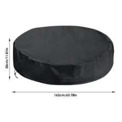 Best Lollanda Round Pool Cover til børn – Dæksel til pool, Dæksel til sandkasse og legetøj, Solskærm og Dæksel til hundebassin, 162x30cm Pool- & Spatilbehør