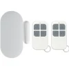 New Lollanda Wireless til dør- og vinduesalarm – 130 dB alarm, 2 fjernbetjeninger, nem installation, hjemmealarmsystem Hjemmealarmsystemer
