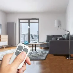 New Lollanda Wireless til dør- og vinduesalarm – 130 dB alarm, 2 fjernbetjeninger, nem installation, hjemmealarmsystem Hjemmealarmsystemer