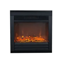 Sale Lucius el-indbygningsovn - 1400 Watt varme - Fjernbetjening Pejse