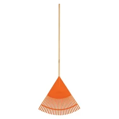 Clearance Løvrive med træskaft og 26 fleksible tænder, 142cm Truper® Haveværktøj