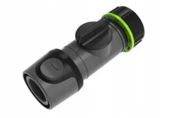 Clearance Lynkobling med ventil 3/4" plastik Vanding