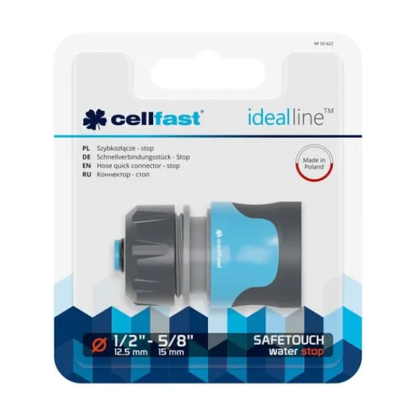 Vanding^LYNKOBLING STOP 1/2'' SAFETOUCH IDEAL - C 50-622