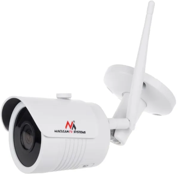 Sikkerhedsmonitorer & Videokameraer^Maclean IP-kamera IPC WiFi 5MPx udendørs, horn, CMOS 1/2.5", H.264/H.264+/H.265/H.265+/JPEG/AVI, Onvif, MCTV-516