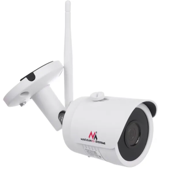 Sikkerhedsmonitorer & Videokameraer^Maclean IP-kamera IPC WiFi 5MPx udendørs, horn, CMOS 1/2.5", H.264/H.264+/H.265/H.265+/JPEG/AVI, Onvif, MCTV-516