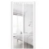 Insektmiddel & Dyreafvisende Middel^Magnetisk skærmdør med 9 par magneter, hvid, 95 cm x 200 cm