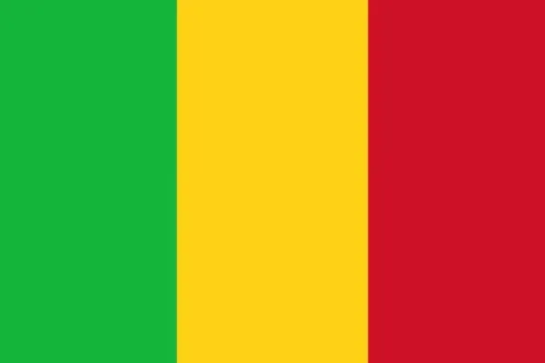 Flag & Vindposer^Mali flag
