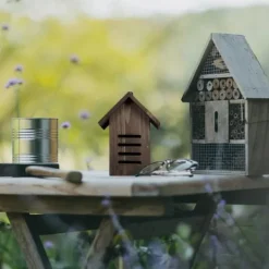 Online Mariehøne Hus, 25x18.5x12 cm, Brun Til Fugle & Småvildt