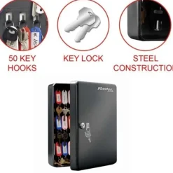 Best MASTER LOCK Nøgleskab til 50 nøgler Pengeskabe
