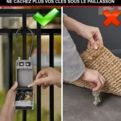 Pengeskabe^Masterlock sikkerhedsskab nøgleboks 5482EURD størrelse L