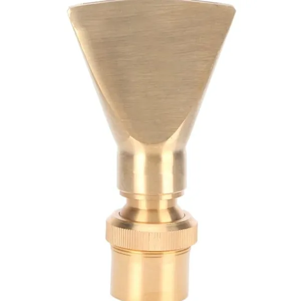 New Messing Smal Ventilator Vandfontæne Dyse Sprøjtehoved Justerbar Dam Sprinkler G1 Udvendig Gevind Springvand & Damme
