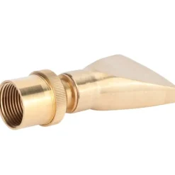 New Messing Smal Ventilator Vandfontæne Dyse Sprøjtehoved Justerbar Dam Sprinkler G1 Udvendig Gevind Springvand & Damme